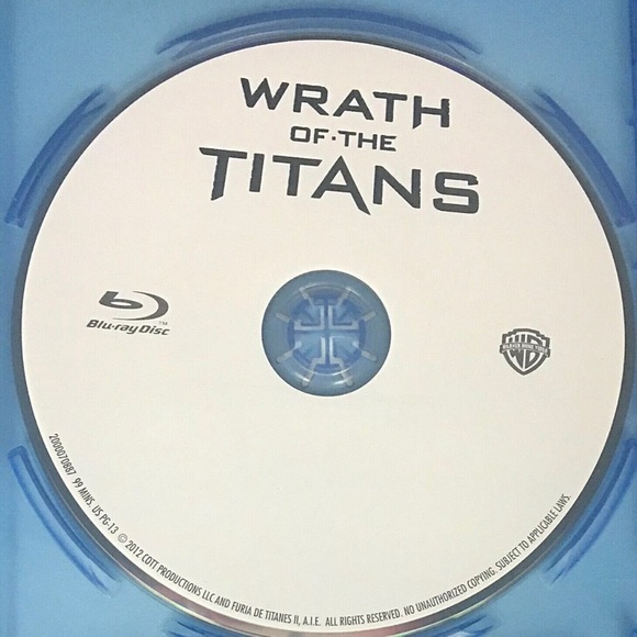 Wrath of the Titans Blu-ray / DVD 2 Disc Set Both Discs In MINT Condition 2012 - Picture 6 of 13
